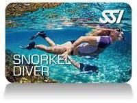 snorkel-diver